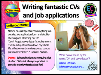 Job Applications + CVs Careers