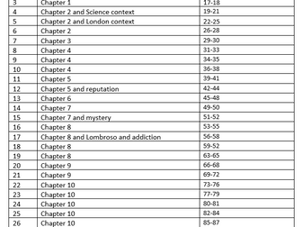 Jekyll and Hyde GCSE workbook