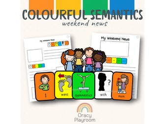 Colourful Semantics: Weekend News!