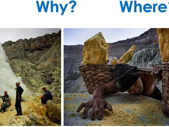 Why do people live near volcanoes