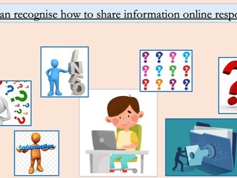 Computing - Sharing information online responsibly