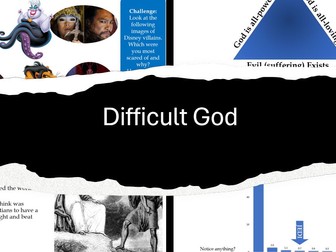 RE - Evil / Difficult God - 12 lesson unit - KS3