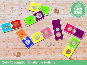 Money Dominoes: Coin Recognition Game Challenge