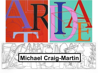 Artist Analysis: Michael Craig-Martin