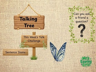 Oracy Display Pack - 'Talking Tree'