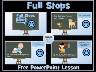 Full Stops PowerPoint Lesson
