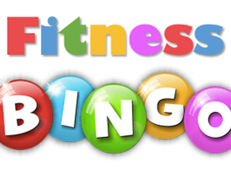 Fitness Bingo