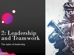 Unit 2: Leadership & Teamwork in the Public Services (Full Unit with SOW, PowerPoints & Resources)