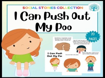 I Can Push Out My Poo (Stool Withholding) Social Story