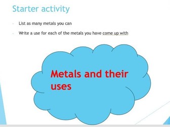 Metals and Their Uses