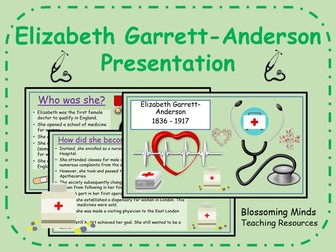 Elizabeth Garrett-Anderson presentation - Women's History Month