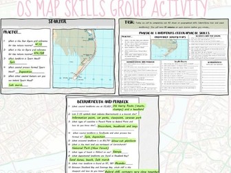 OS Map Skills Group Activity Lesson