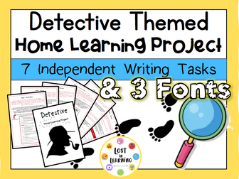 Detectives: Home Learning Project