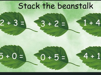 Stack the beanstalk