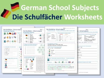 German School Subjects - Die Schulfächer