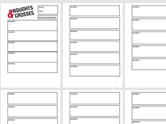 Noughts & Crosses Summary Booklet