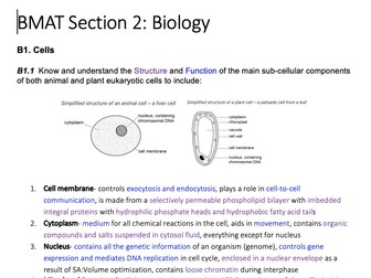 BMAT section 2 notes