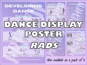 Dance Display Poster (RADS)