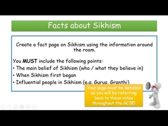 Introduction AQA Sikhism GCSE level 9-1