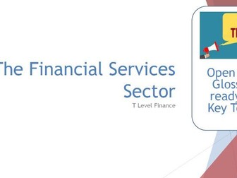 T Level Finance: The Financial Industry
