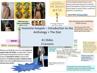 Feminine Gospels - Introduction and The Diet