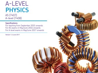 A-level AQA Physics - Section 6.1 notes