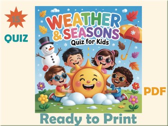Weather & Seasons Quiz for Kids