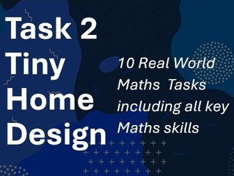Task 2: Tiny Home Design yr 6