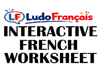 French Interactive Games Worksheets