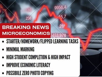 Economies of Scale - Homework, Starter, Revision or Flipped Learning task
