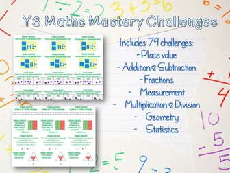 x79 Y3 Maths Mastery Challenges