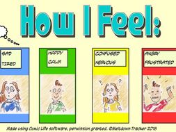 Autism How I Feel visual card SEN ADHD Aspergers | Teaching Resources