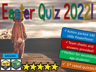 Easter Quiz 2022