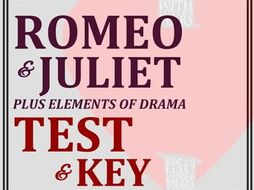 Romeo & Juliet Test & Key