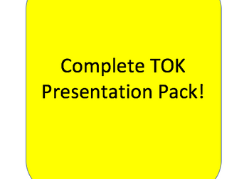 Theory of Knowledge Presentation Pack