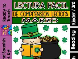 Easy Reading for Reading Comprehension in Spanish - March Set