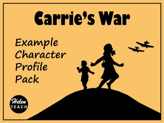 Carrie's War Example Character Profile Text Pack