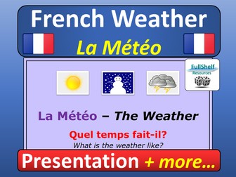 French Weather (La Meteo) KS2 KS3