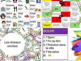 French GCSE Speaking Revision Games