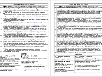 AQA English Language Mini Mocks - Paper 1 - Set 2
