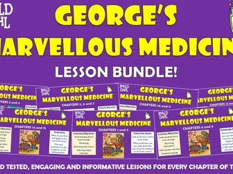 George's Marvellous Medicine - Lesson Bundle!