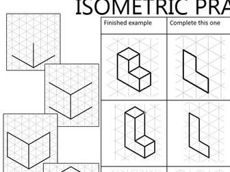 Isometric Practice Sheet