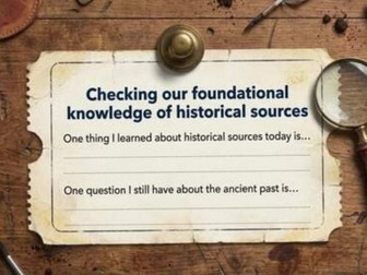 Deep Time Australia – Assessment, Writing and Feedback (Year 7 History)