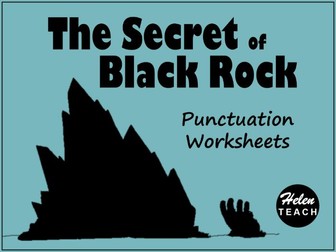 The Secret of Black Rock | Punctuation Worksheets Differentiated