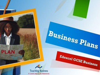 Edexcel GCSE Business - Business Plans