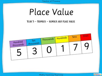 Place Value - Year 5