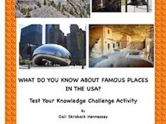 United States Landmarks: A Test Your Knowledge Challenge Activity