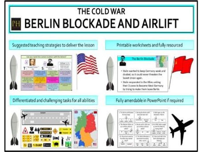 Berlin Blockade And Airlift | Teaching Resources