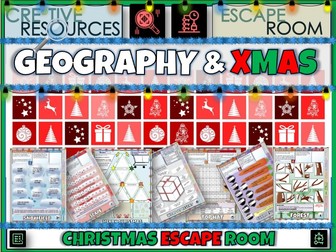 Geography Christmas Escape Room