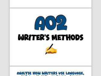 GCSE AQA A01 A02 A03 A04 Posters